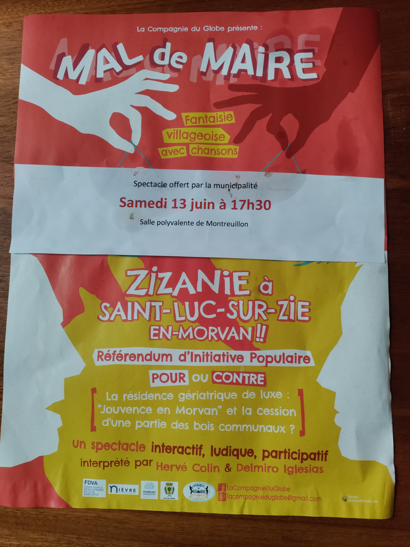affiche du spectacle